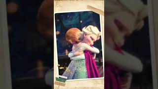 ELSA AND ANNA'S HUGGING  SCENES