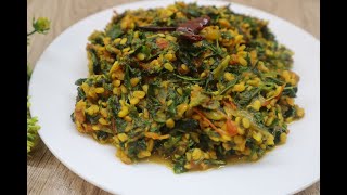 How To Make Moong Dal Methi Ki Sabji Healthy Sabji Recipe Methi Sabji  WinterSpecial Ashma's kitchen