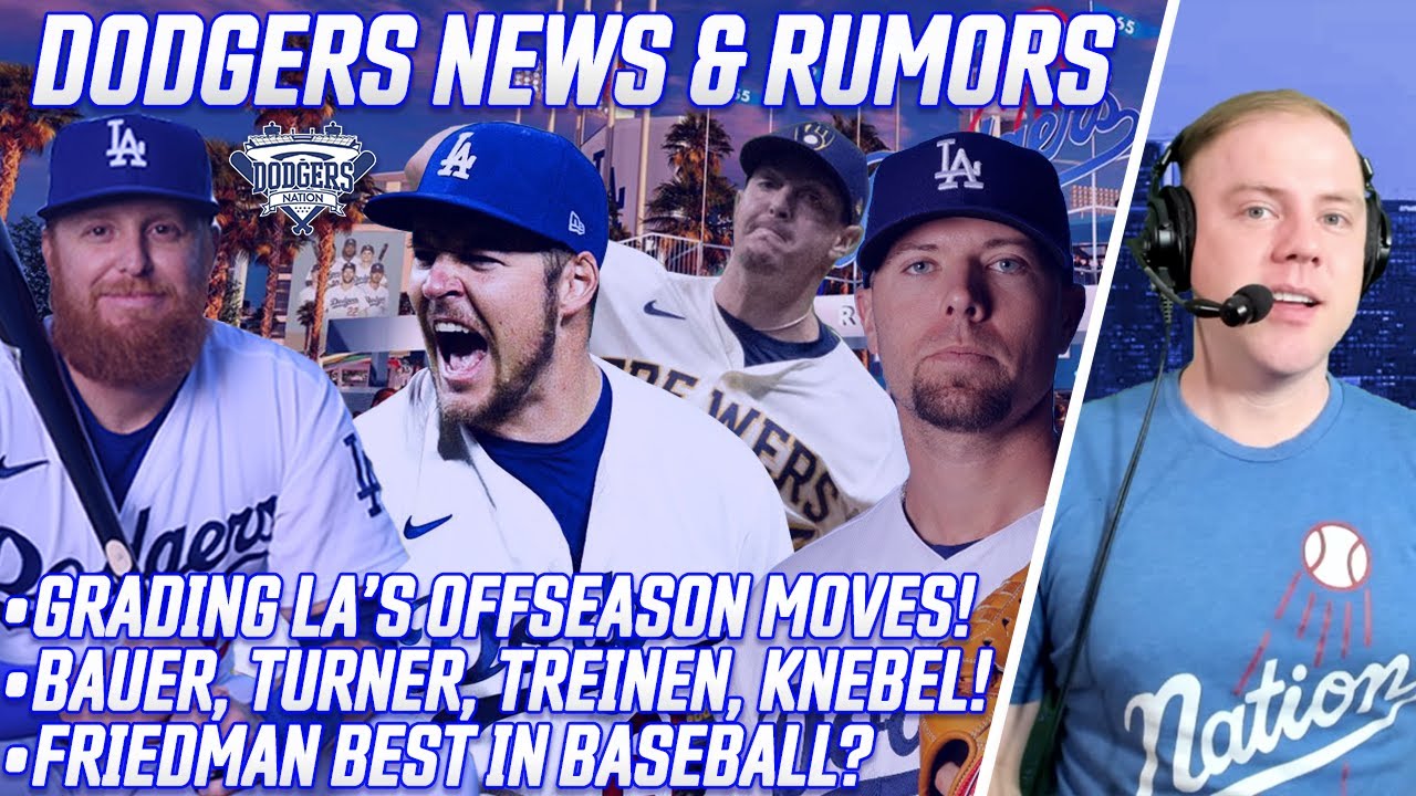 Grading Dodgers' Offseason Moves: Bauer, Turner And More! Is Andrew ...