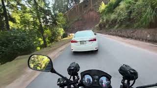 Motorcycle Ride | Muzaffarabad to Karen AJK Along the LOC | Yamaha YBR 125 | No Commentary