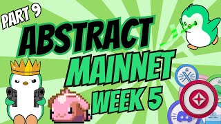 Abstract Mainnet Week 5: XP Rewards, Onchain Heroes \u0026 Super Duper Badge