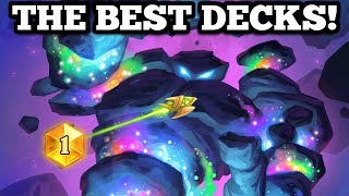 The FIVE BEST DECKS to get Legend in Standard and Wild!