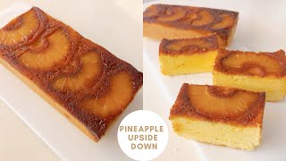 反轉焦糖菠蘿蛋糕 Caramel Pineapple Upside-Down (Eng sub) | 迪比廚房 Debbie Bakery