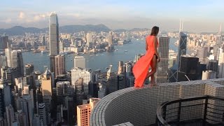 CRAZIEST ROOFTOPPER GIRL IN THE WORLD