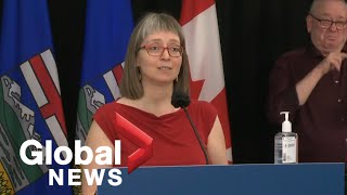 Over 100K Albertans sign up for COVID-19 vaccine on Thursday | FULL