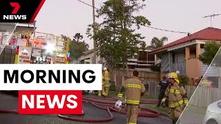 Fatal house fire in Brisbane | 7 News Australia