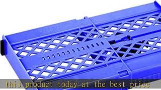 LockerMate Adjust-A-Shelf Locker Shelf, Easy to Use, Extends to Fit Your Locker, Blue