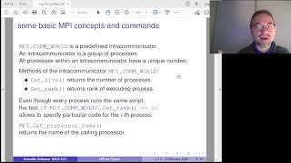 Message Passing Interface for Python