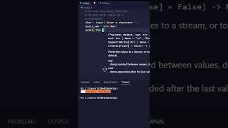 Find ASCII value of a character #python #shortsvideo #shortsfeed #shorts #viral #trending #coding