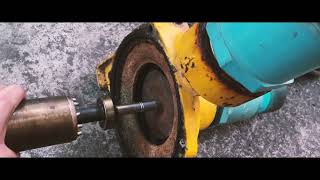 เพลาปั๊มน้ำขาดสามารถต่อได้อย่าเพิ่งทิ้ง | Repairing shaft water pump