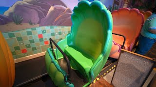 [NEW] The Little Mermaid Ride - LOWLIGHT POV - Disney California Adventure Disneyland Resort