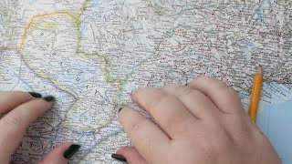 ASMR ~ Alto Paraguay \u0026 Alto Paraná, Paraguay History \u0026 Geography ~ Soft Spoken Map Tracing