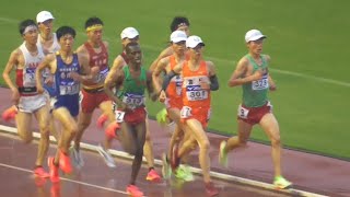 決勝  西日本男子5000m  織田記念陸上2023