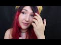 asmr lip smacking ~ soft mouth sounds applying chapstick lipstick ~