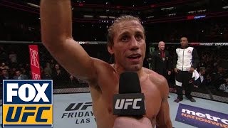 Urijah Faber addresses California crowd after his last fight | UFC FIGHT NIGHT