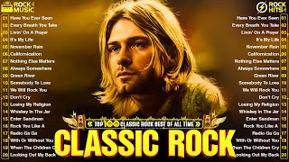 Aerosmith, Nirvana, ACDC, Queen, Bon Jovi, Scorpions, Guns N Roses 🔥 Best Classic Rock Of 70 80s 90s