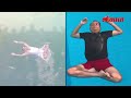 floating baba pol khol पोलिसांनी तरंगून दाखवलं.. hingoli baba ची पोलखोल बघा.. viral video gu3