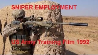 Sniper Employment - US Army Training Film