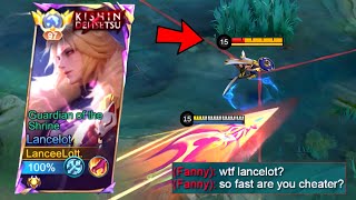 LANCELOT NEW INSANE AGGRESSIVE \u0026 MOST PERFECT HIGH DAMAGE BUILD FOR LANCELOT!! must try