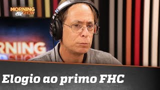 Pedro Cardoso elogia o primo FHC e critica o PSDB