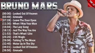 Bruno Mars Greatest Hits 2024 Collection - Top 10 Hits Playlist Of All Time