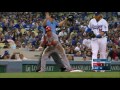 stl@lad wong smacks a triple to center field