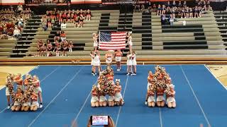 LHS Cheerleaders Perform 9/11 Tribute Routine