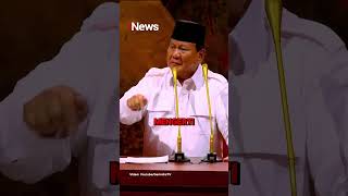 Lantang! Prabowo Pasang Badan Bela Megawati  | #shorts