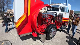 Davis Brothers 24 Peterbilt 389 at MATS