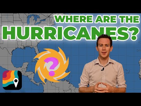 Where are the Atlantic hurricanes?