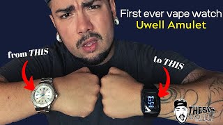 Uwell Amulet: The Smartwatch That Vapes | Full Review