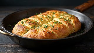 The Most Delicious Fluffy Bread You'll Ever Make! No oven. Anyone Can Do It.