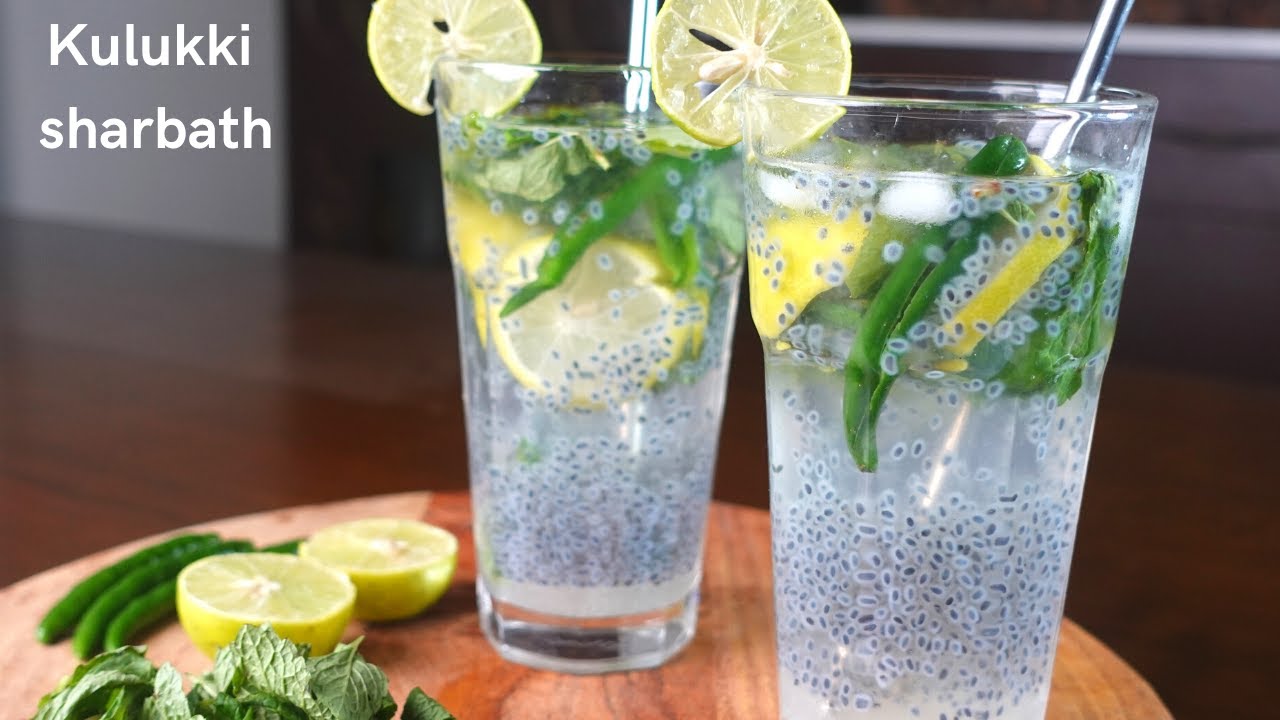 Kulukki Sarbath Refreshing Summer Drink Sharbath Recipe Summer