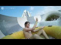 wild wadi dubai burj surj water slide with two bowls