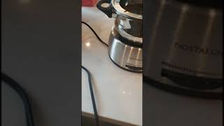 chocolate fondue 😋/Unboxing Nostalgia Electric pot #short