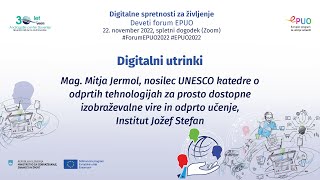 Digitalni utrinek | Mag. Mitja Jermol,  Institut Jožef Stefan (1)