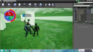 Unreal Engine 4 - Turn based RPG Prototype 1
