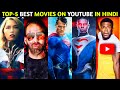 Top 5 Hollywood Best Movies Available On YouTube In Hindi | Part 89