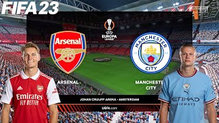 FIFA 23 | Arsenal vs Manchester City - Europa League Final - PS5 Gameplay