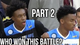Collin Sexton & Jaylen Hands GO AT IT AGAIN at the BIL All American Game!