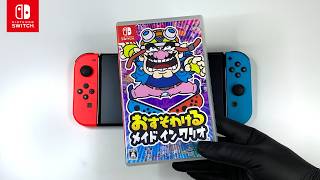 WarioWare: Get It Together! on Nintendo Switch OLED (おすそわける　メイドインワリオ)