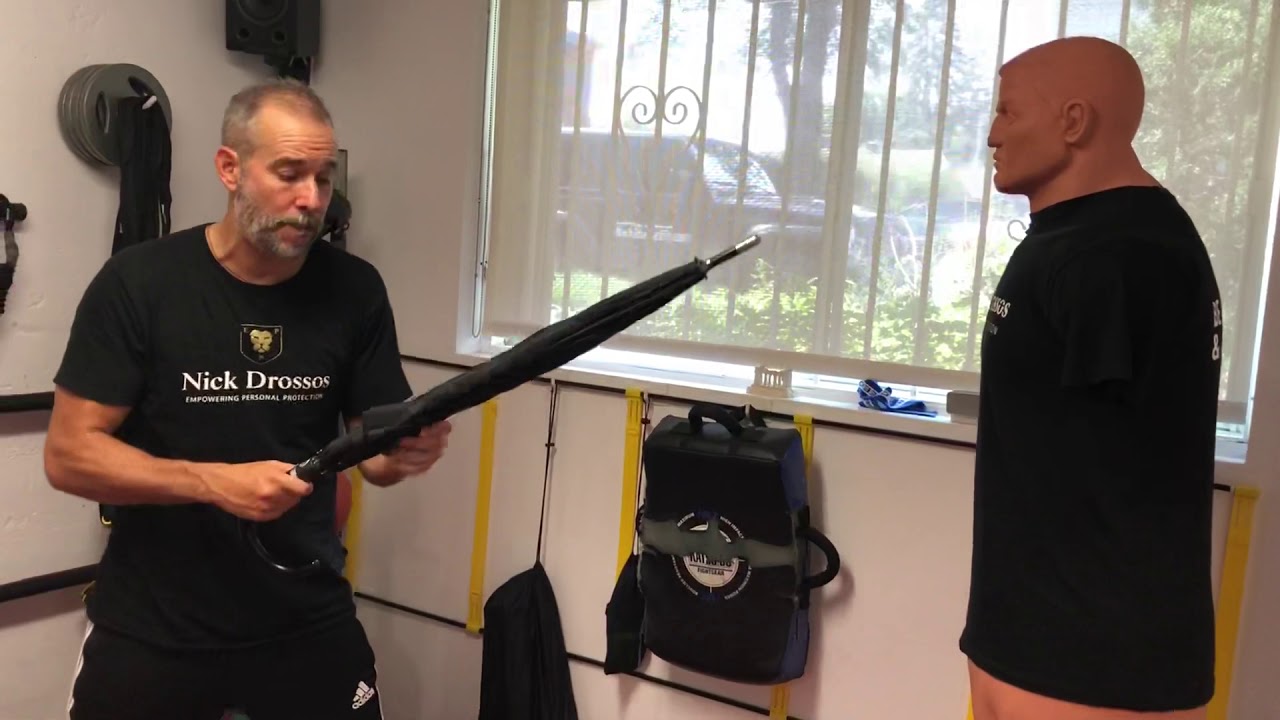 How To Use An Umbrella For Self Defense In The Street Youtube