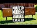 35 - Mid Century Modern Sideboard Restoration