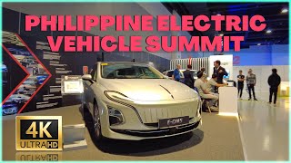 ELECTRIFYING WALKING TOUR: Philippine Electric Vehicle Summit 2023, SMX Convention Center, Pasay 4K