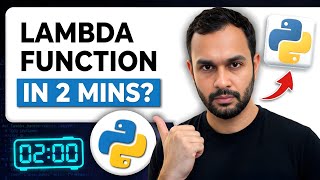 Python Lambda Function in 2 Minutes (One‑Line Trick Explained)