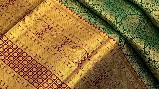 Pure Kanchipuram silk sarees || silk mark certified|| original pattu sarees