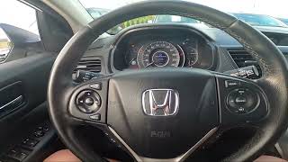 How to Navigate Through Top Screen in Honda CR-V IV ( 2012 – 2018 )