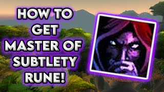 Master Of Subtlety Rune was EASY to get! | Season Of Discovery Phase 2