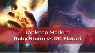 Ruby Storm vs RG Eldrazi | DSK Modern | MTG