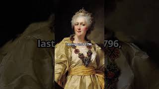 Catherine the Great : A Brief History #youtubeshorts #history #education #russia #war #queen